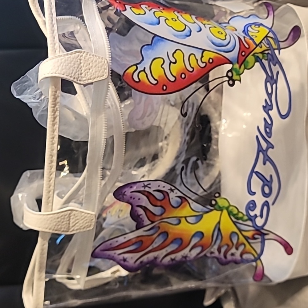 Ed Hardy Butterfly Tote
